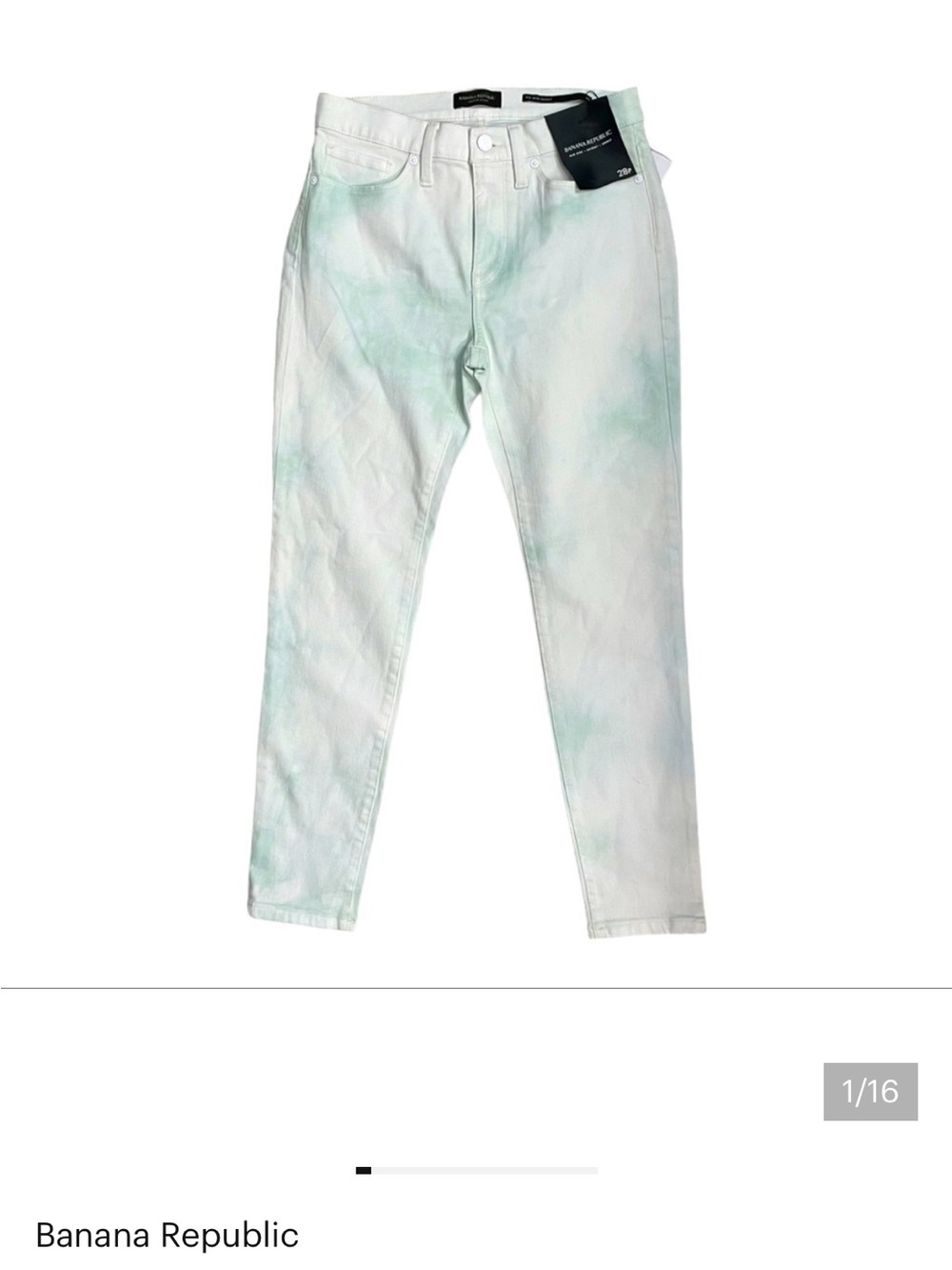 Women’s Slim High-Rise Jeans in Light Cream